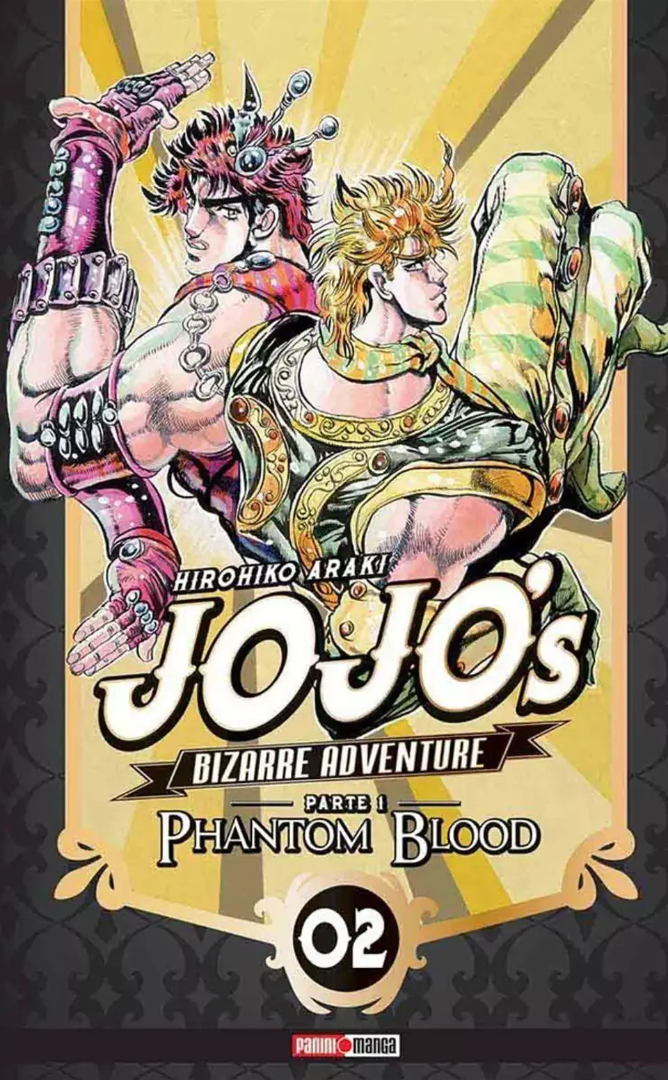 JoJo's Bizarre Adventure Parte I Phantom Blood: Tomo 2 - Panini  1