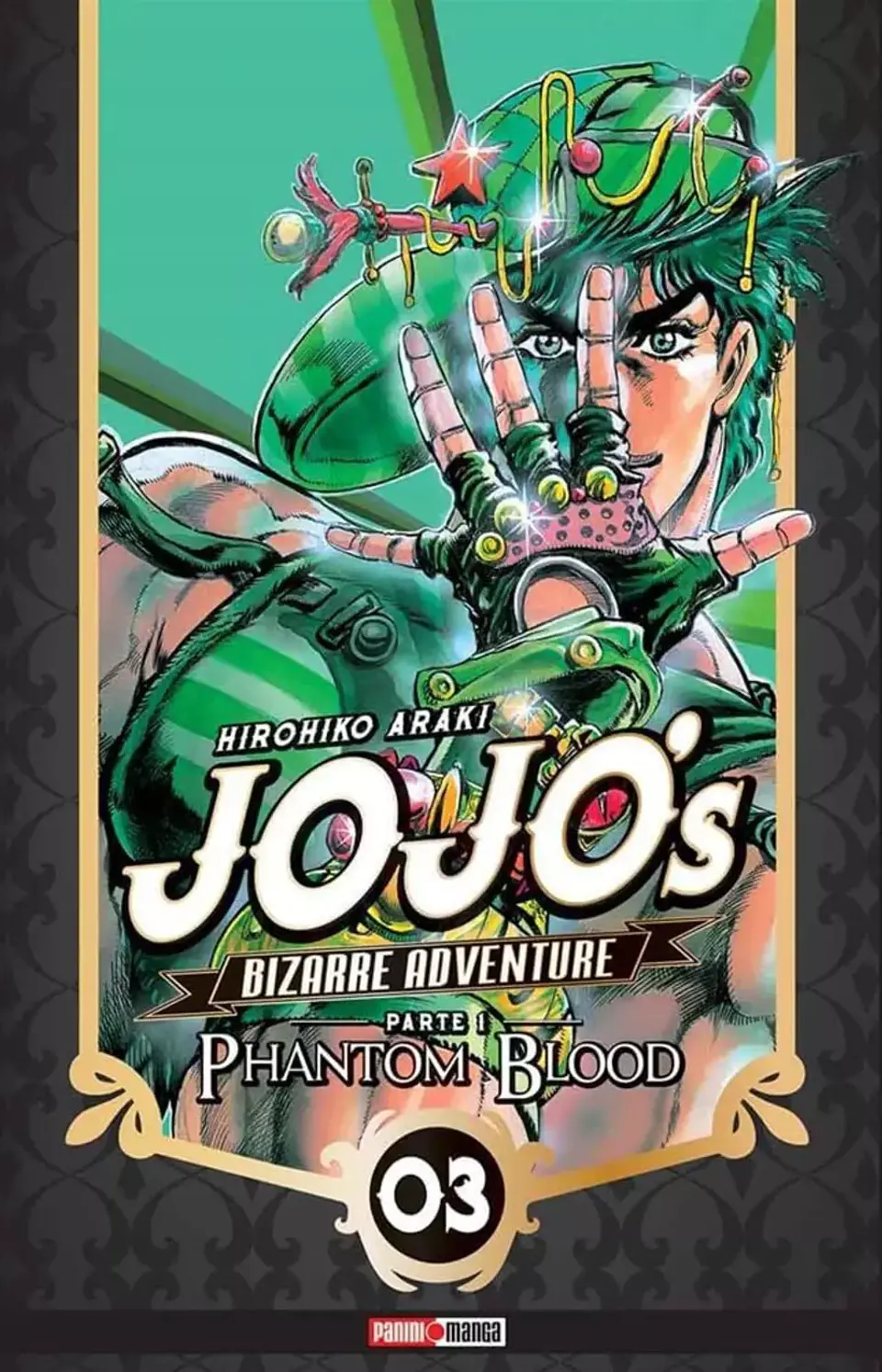 JoJo's Bizarre Adventure Parte I Phantom Blood: Tomo 3 - Panini  1