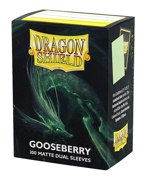 Protectores Dragon Shield Matte Dual - Gooseberry (x100) 