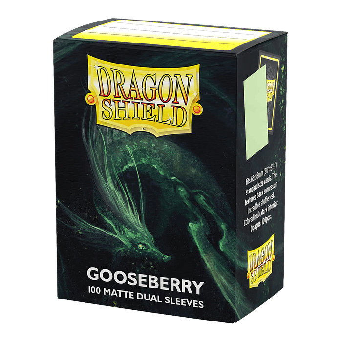 Protectores Dragon Shield Matte Dual - Gooseberry (x100) 