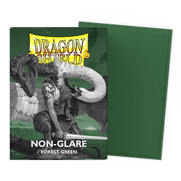 Protectores Dragon Shield Matte - Non-Glare Forest Green (x100) 