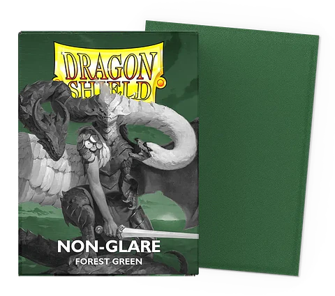 Protectores Dragon Shield Matte - Non-Glare Forest Green (x100) 