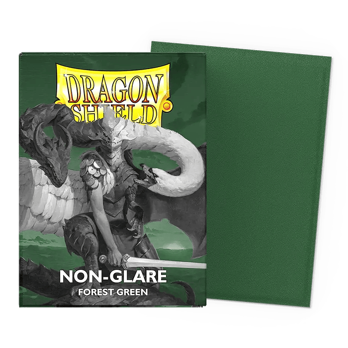 Protectores Dragon Shield Matte - Non-Glare Forest Green (x100) 
