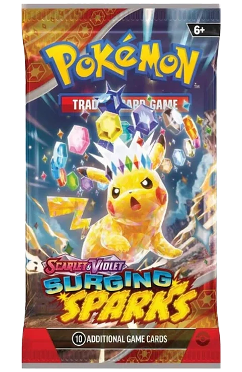 Sobres Scarlet & Violet - Surging Sparks (Inglés) 