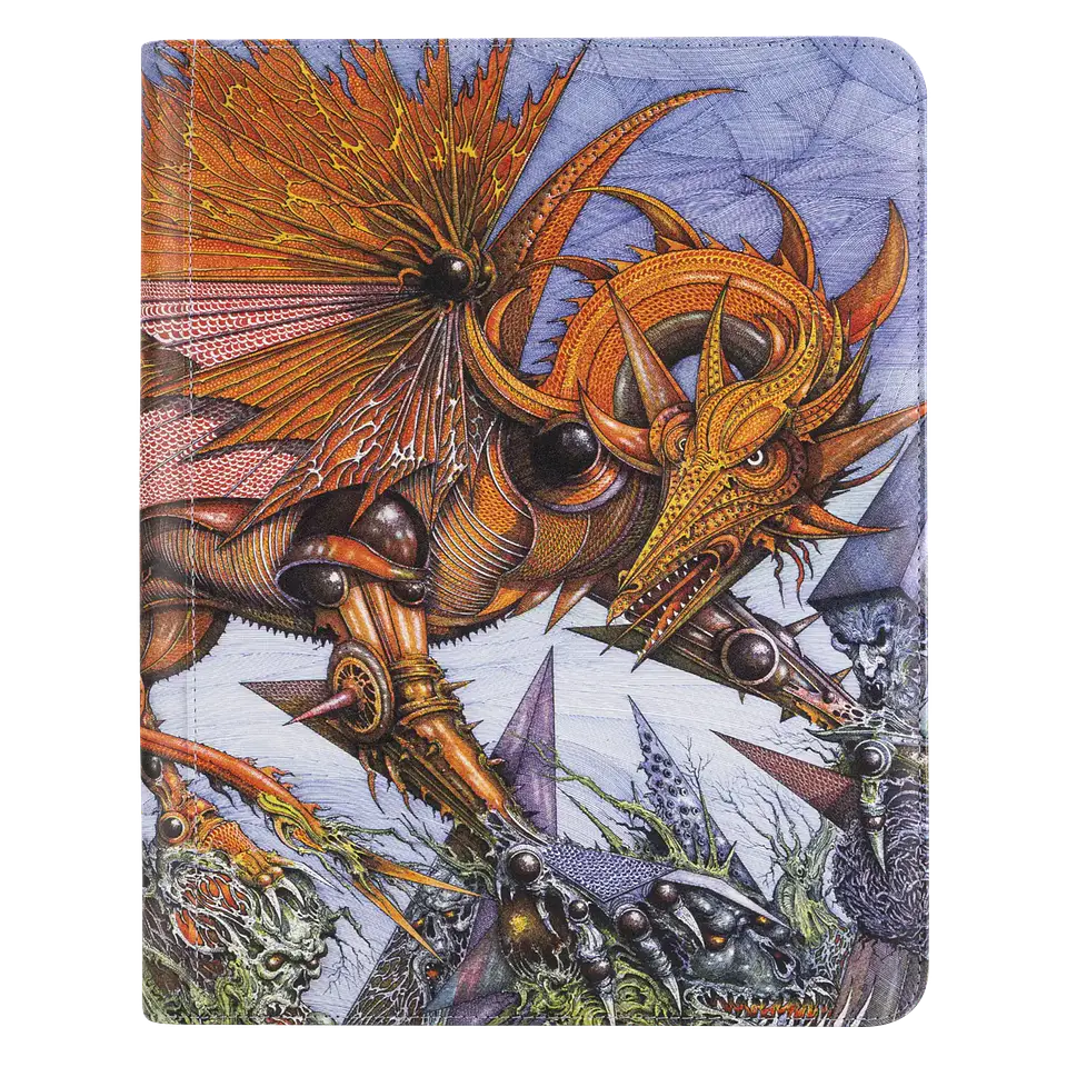 Carpeta Dragon Shield - The Millerax Art 18 Bolsillos (360)  1