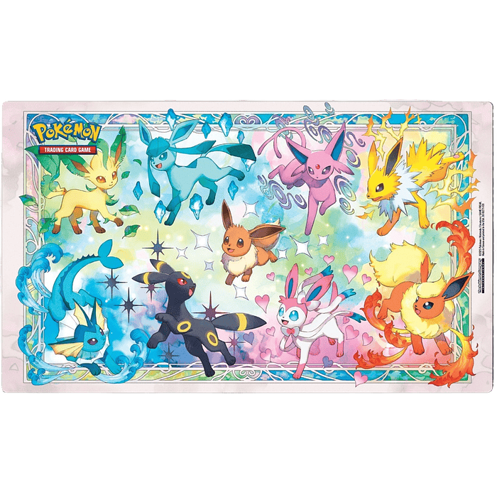 Pokemon Tcg: Prismatic Evolutions - Playmat Eeveelutions 