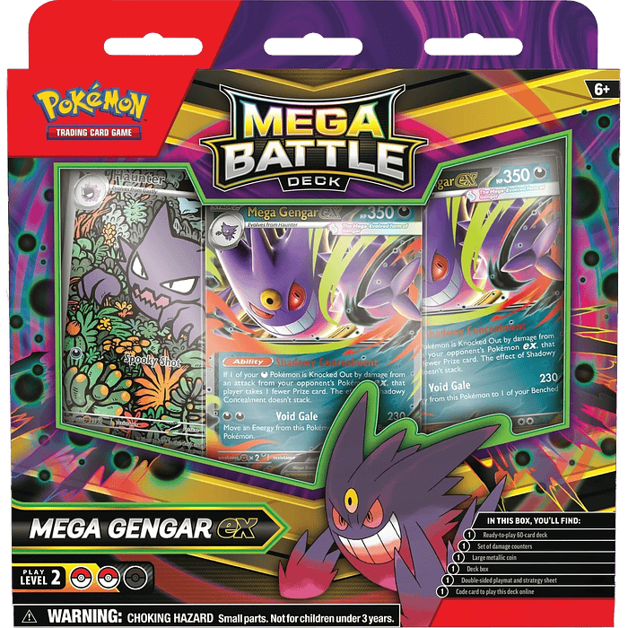 Pokemon TCG: Mega Battle Deck - Mega Gengar Ex 