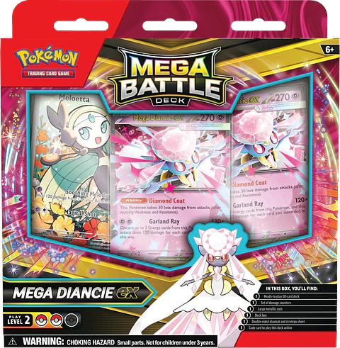 Pokemon TCG: Mega Battle Deck - Mega Diancie Ex 