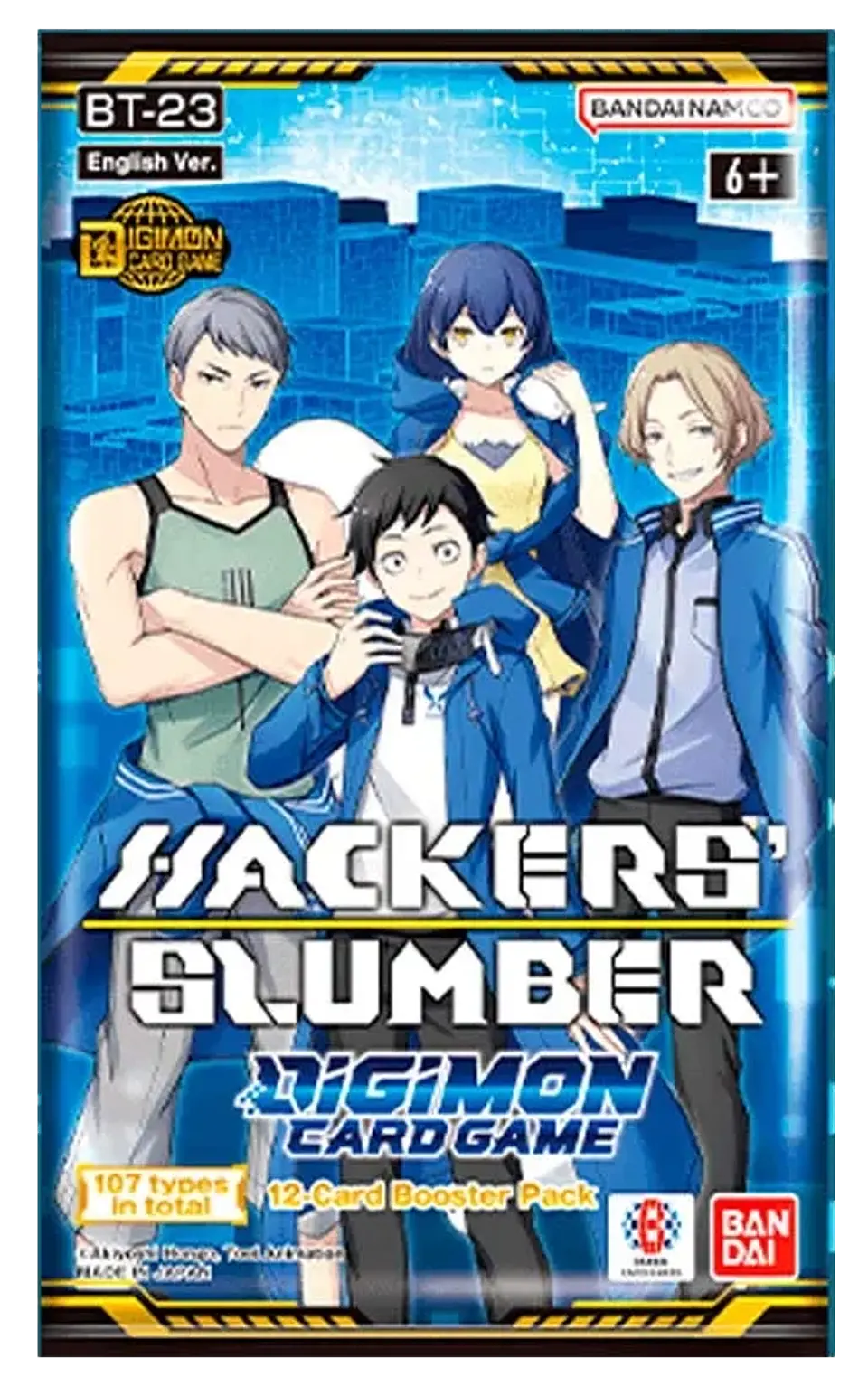 Sobres Digimon TCG: Hacker's Slumber (BT-23)  1