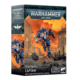 Space Marines: Captain with Jump Pack and Relic Shield 
