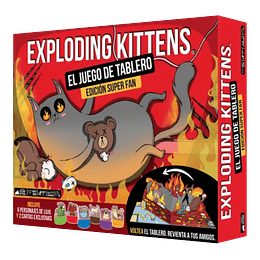 Exploding Kittens  Super fan Edition (Premium Version) 