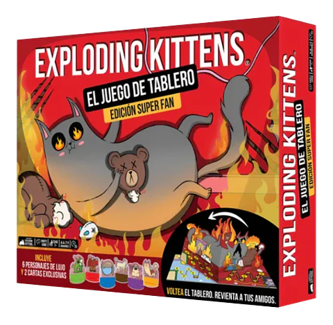 Exploding Kittens  Super fan Edition (Premium Version) 