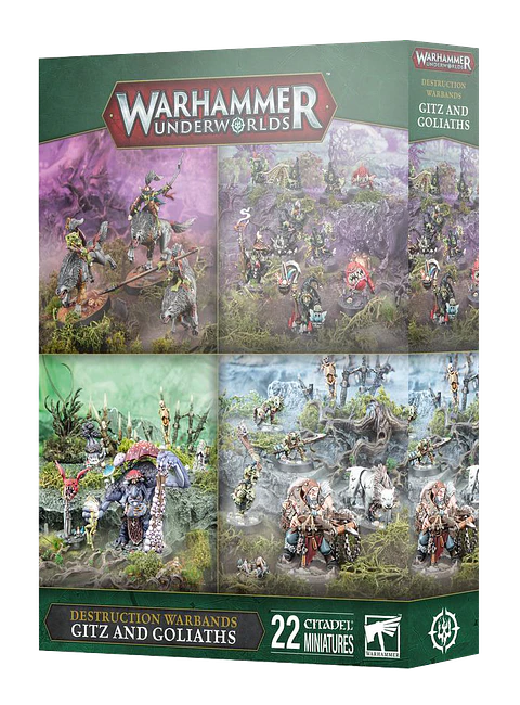 Warhammer Underworld: Destruction Warbands - Gitz and Goliaths 