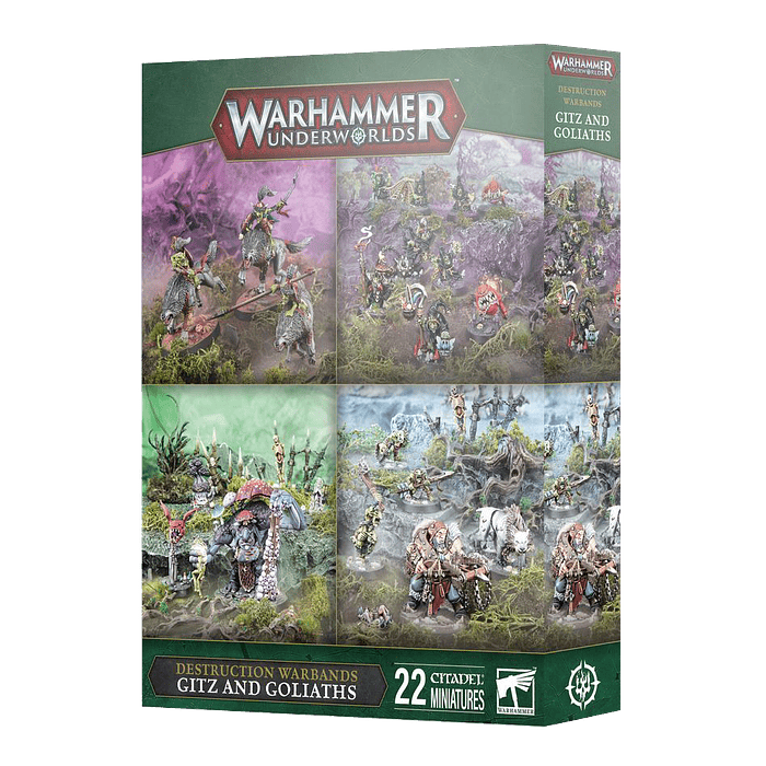 Warhammer Underworld: Destruction Warbands - Gitz and Goliaths 