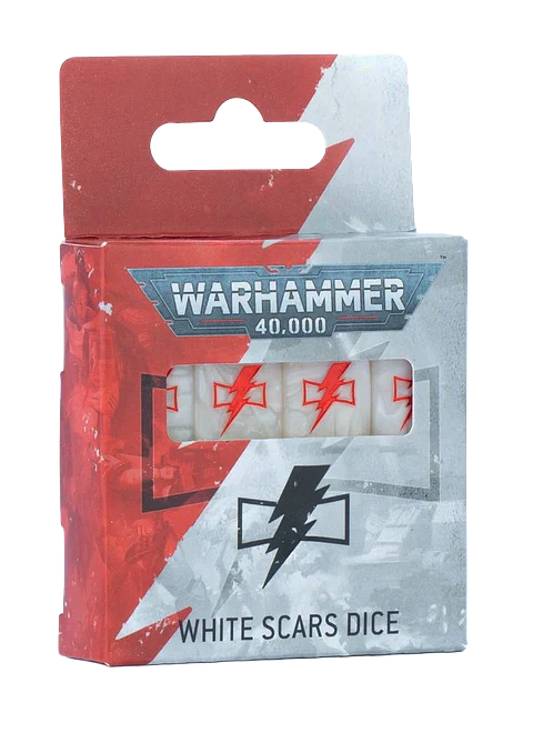 Set de Dados 40K: White Scars 