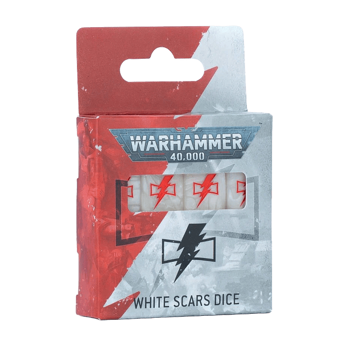 Set de Dados 40K: White Scars  2