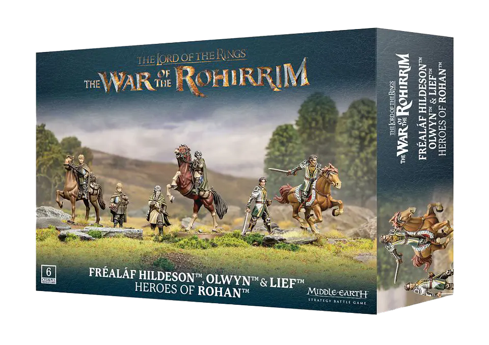 TLOTR: The War of The Rohirrim - Fréaláf Hildeson, Olwyn & Lief  1