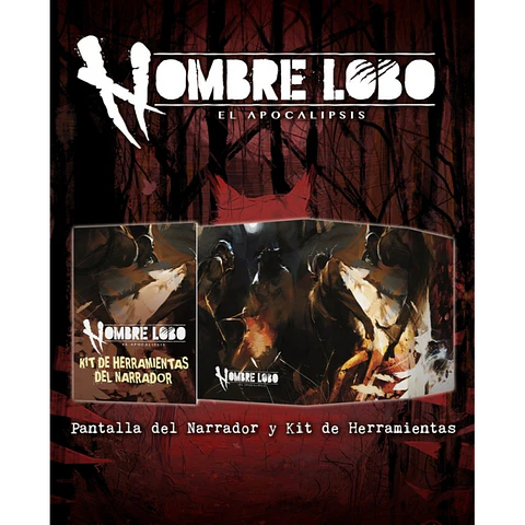 Hombre Lobo 5ª Pantalla del Narrador y Kit de Herramientas 
