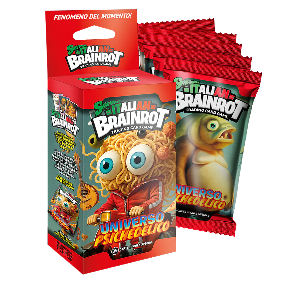 Italian Brainrot Trading Card Game Expositor Sobres (24)  1