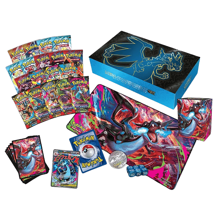 Pokemon TCG: Mega Charizard X Ex - Ultra Premium Collection (Inglés)  2