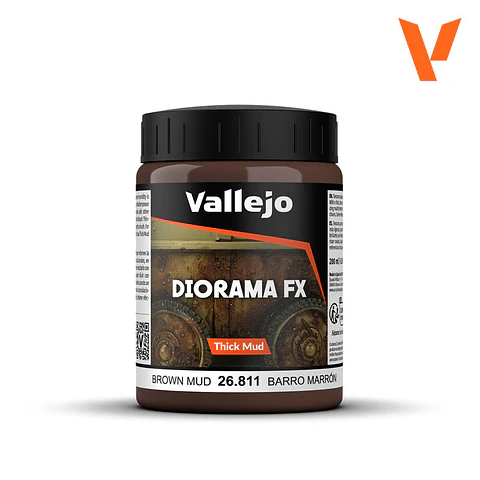 Diorama Effects: Barro Marrón - Brown Mud 