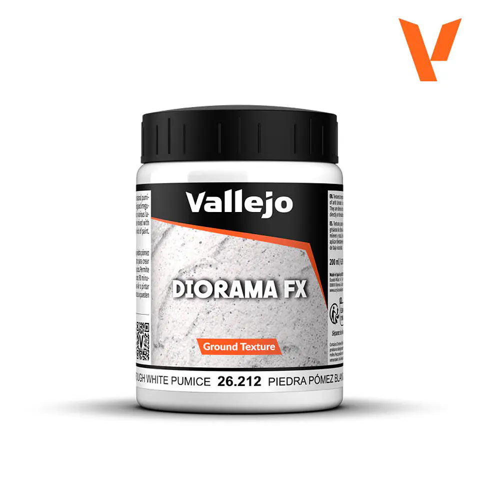 Diorama Effects: Piedra Pómez Blanca - Rough White Pumice  1