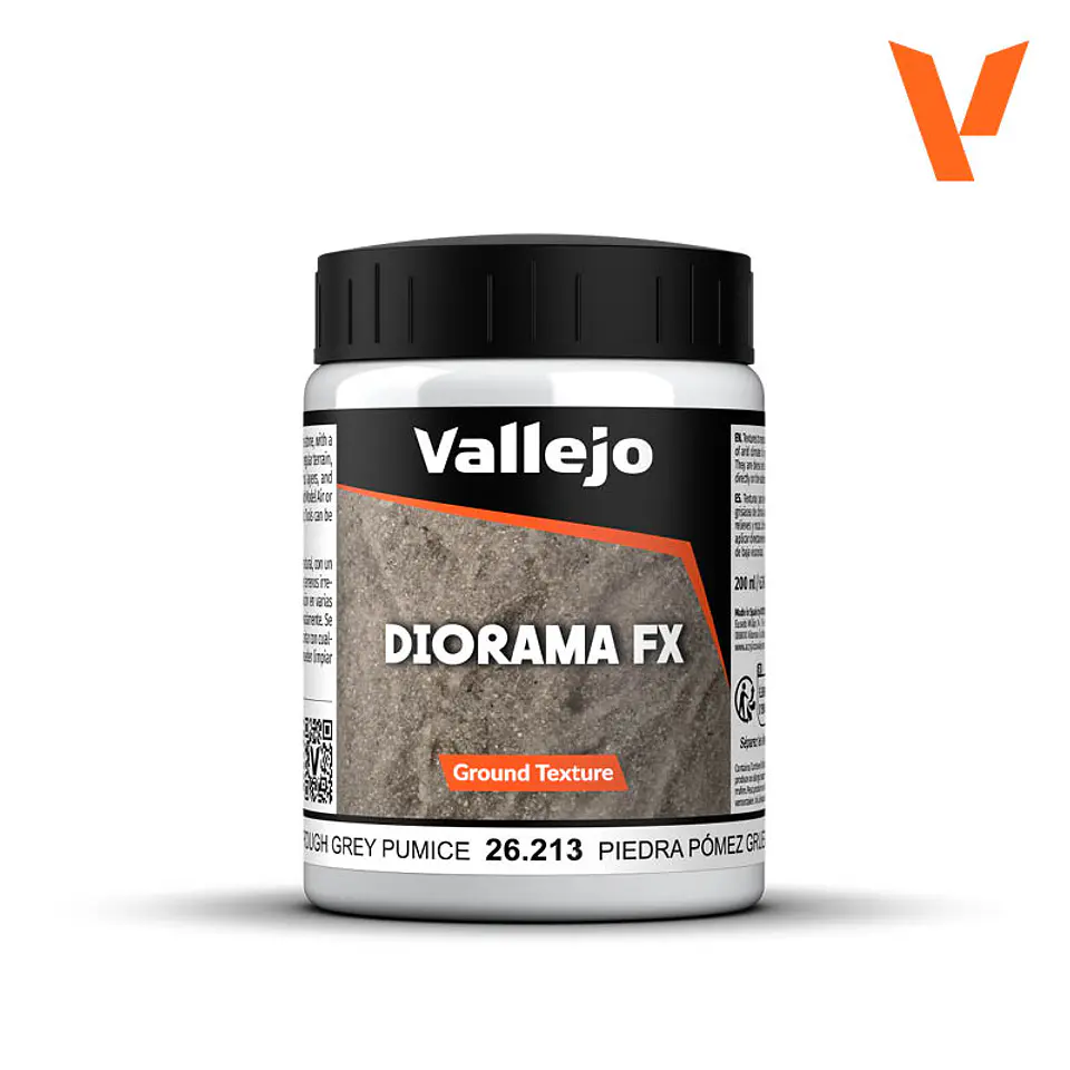 Diorama Effects: Piedra Pómez Gruesa - Rough Grey Pumice  1