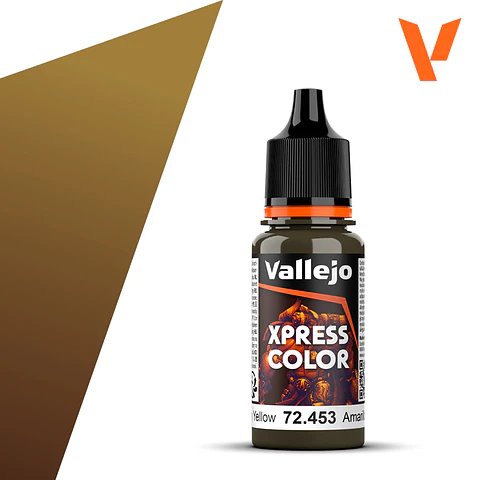 Game Color: Xpress Color Yellow Military - Amarillo Militar 