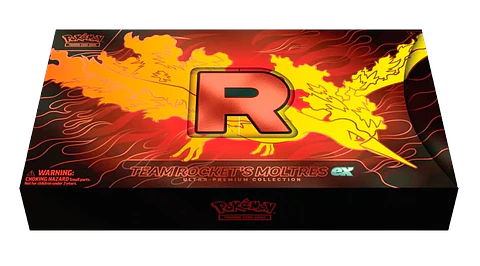 Pokemon TCG: Team Rocket's Moltres Ex - Ultra Premium Collection