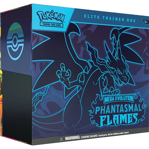 Pokemon TCG: Mega Evolution 02 Phantasmal Flames - Elite Trainer Box 