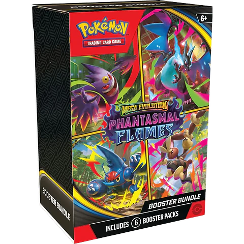 Pokemon TCG: Mega Evolution 02 Phantasmal Flames - Booster Bundle 