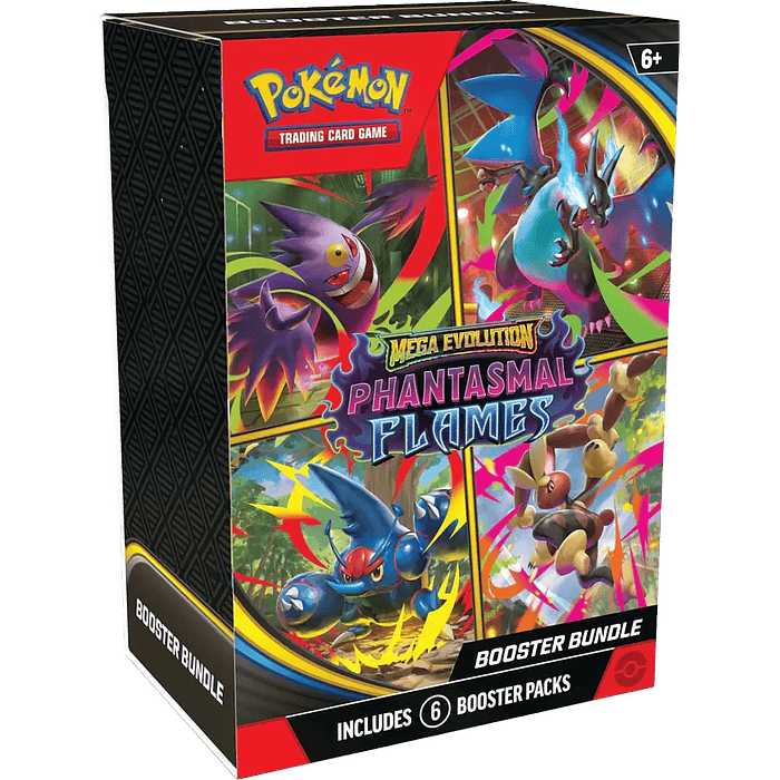 Pokemon TCG: Mega Evolution 02 Phantasmal Flames - Booster Bundle 