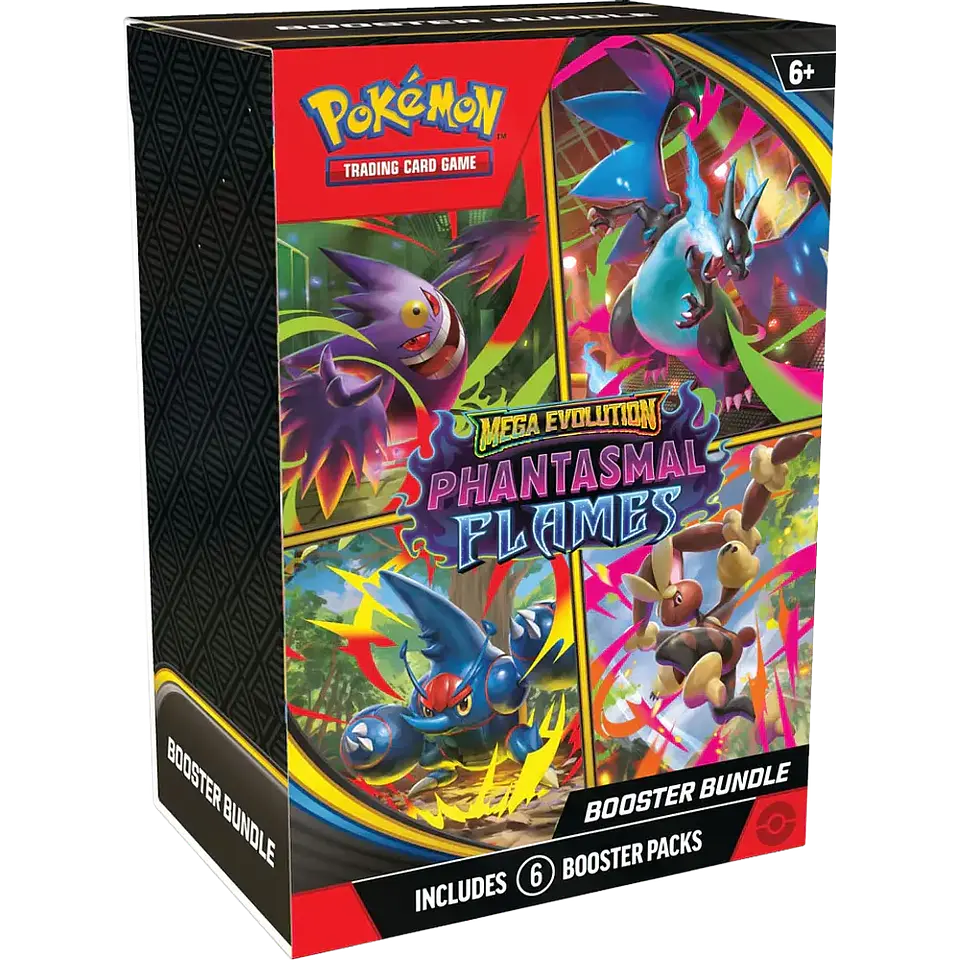 Pokemon TCG: Mega Evolution 02 Phantasmal Flames - Booster Bundle  1