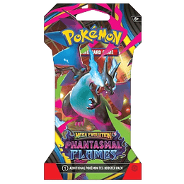 Sobre Sleeved Pokemon TCG: Mega Evolution 02 Phantasmal Flames 