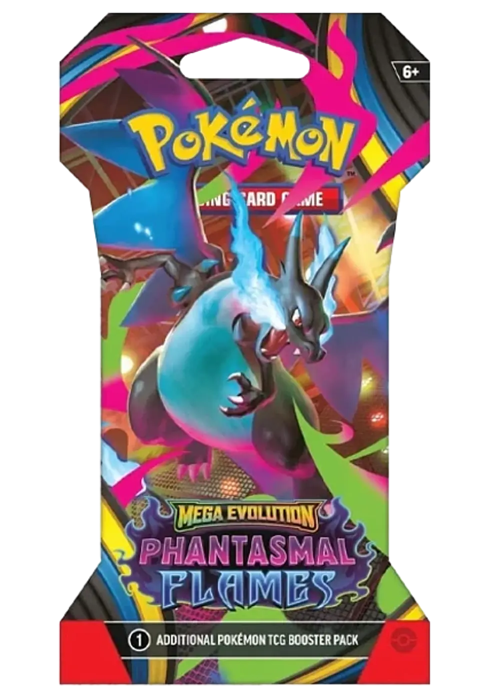 Sobre Sleeved Pokemon TCG: Mega Evolution 02 Phantasmal Flames  1