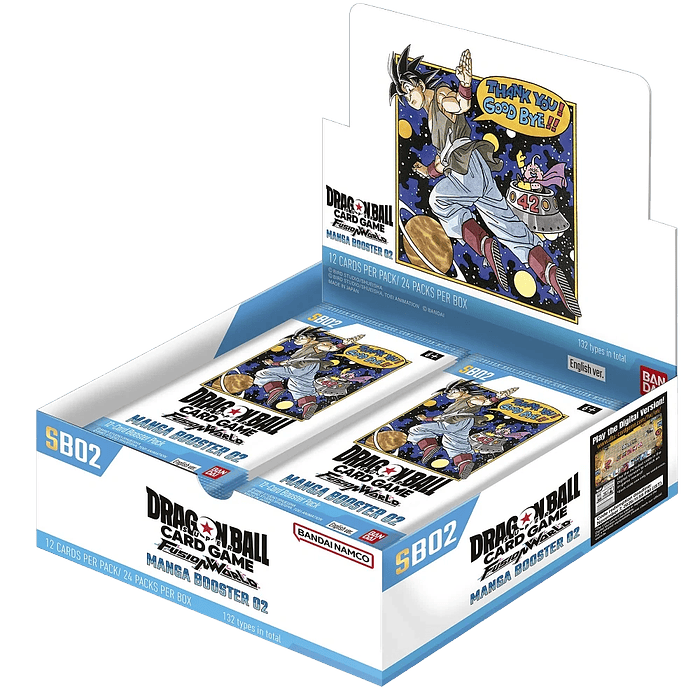 Caja de Sobres Dragon Ball Super FW: Manga Booster 02 (SB02) 