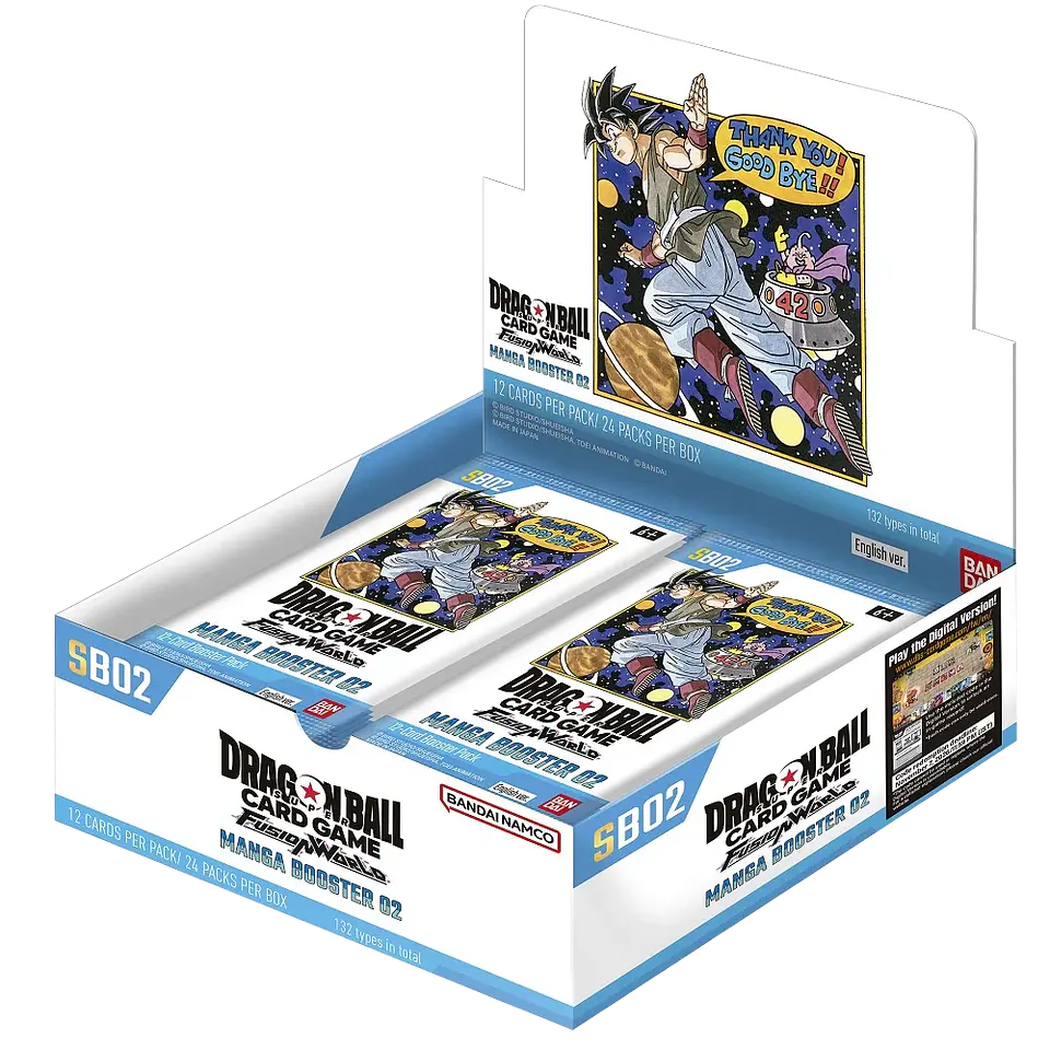 Caja de Sobres Dragon Ball Super FW: Manga Booster 02 (SB02)  1
