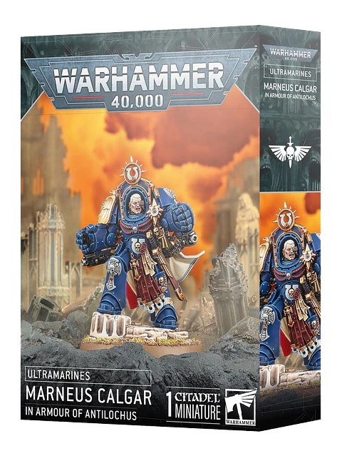 Ultramarines: Marneus Calgar in Armour of Antilochus 