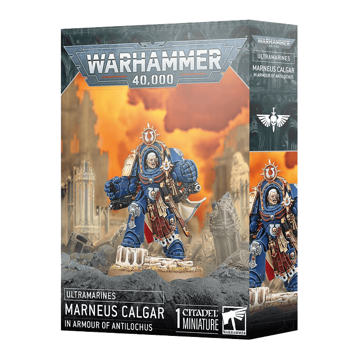 Ultramarines: Marneus Calgar in Armour of Antilochus 