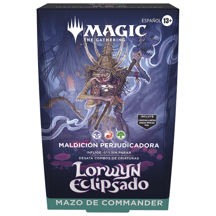 Mazo Commander Lorwyn Eclipsed - Blight Curse (Español) 