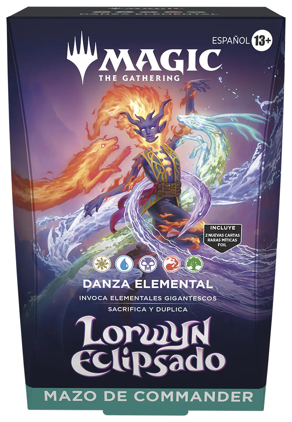 Mazo Commander Lorwyn Eclipsed - Dance of the Elements (Español)  1