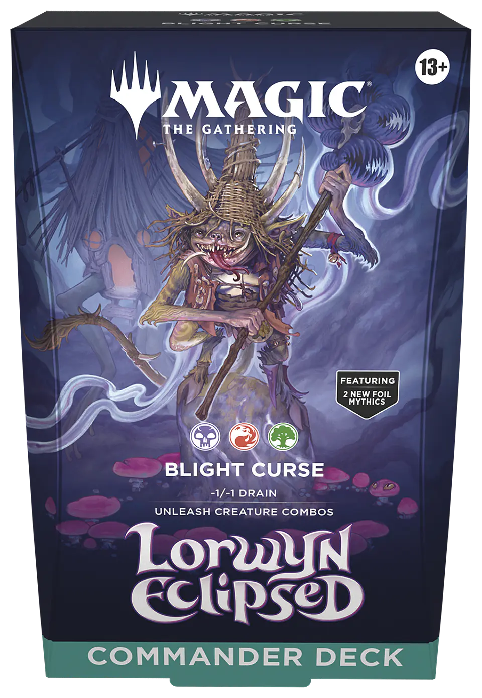 Mazo Commander Lorwyn Eclipsed - Blight Curse (Inglés)  1