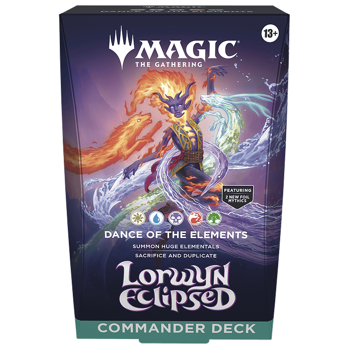 Mazo Commander Lorwyn Eclipsed - Dance of the Elements (Inglés) 