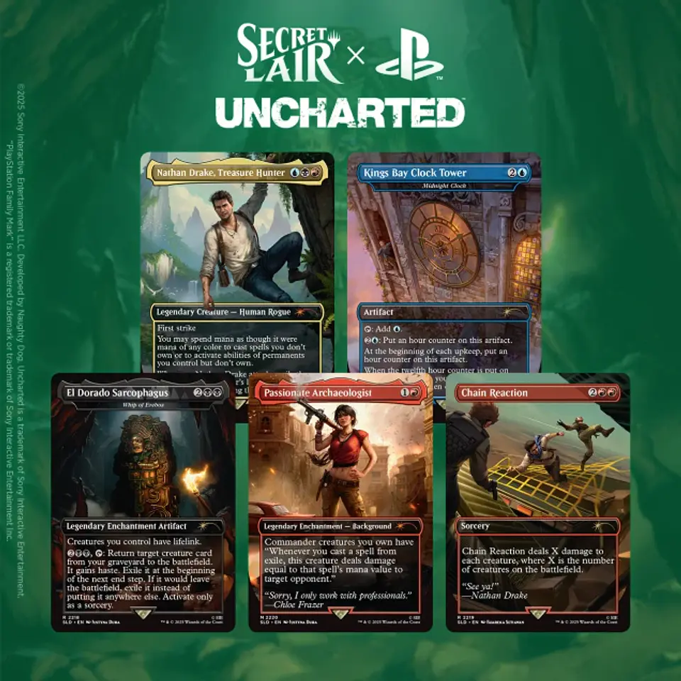 Secret Lair x Uncharted: Saga of Thieves  1