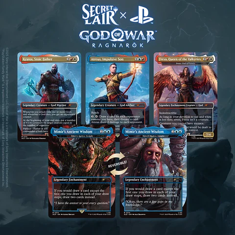 Secret Lair x God of War: Redemption 