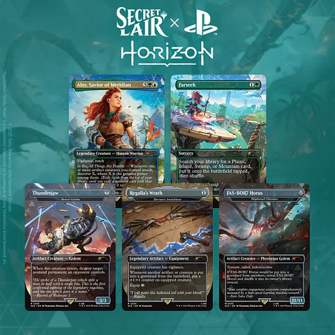 Secret Lair x Horizon: Zero Dawn - Huntress and the Machines 