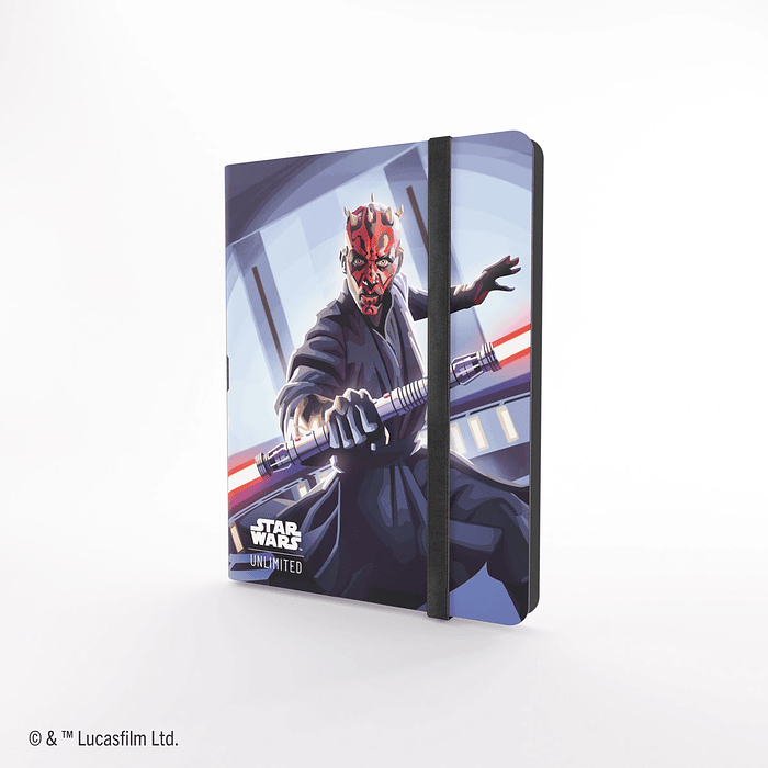 Carpeta Gamegenic Star Wars Unlimited 18 Bolsillos - Qui-Gon Jinn / Darth Maul  4