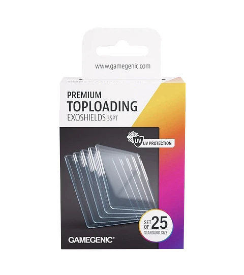 Premium Toploading Exoshields (35pt) (x25) 