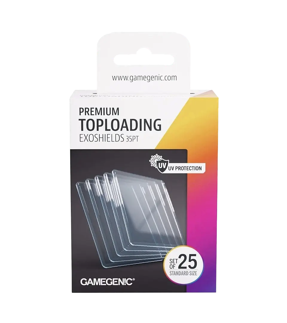 Premium Toploading Exoshields (35pt) (x25)  1
