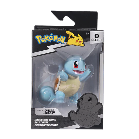 Pokemon Figura de Batlla Tornasol - Squirtle 